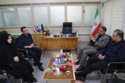 ببینید | تجلیل مدیرکل راه و شهرسازی خوزستان از خبرنگاران صدا و سیمای مرکز خوزستان به مناسبت روز خبرنگار