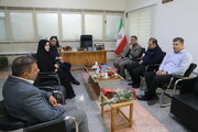 ببینید | تجلیل مدیرکل راه و شهرسازی خوزستان از خبرنگاران صدا و سیمای مرکز خوزستان به مناسبت روز خبرنگار