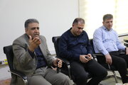 ببینید | تجلیل مدیرکل راه و شهرسازی خوزستان از خبرنگاران صدا و سیمای مرکز خوزستان به مناسبت روز خبرنگار