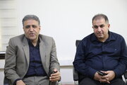 ببینید | تجلیل مدیرکل راه و شهرسازی خوزستان از خبرنگاران صدا و سیمای مرکز خوزستان به مناسبت روز خبرنگار