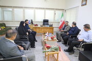 ببینید | تجلیل مدیرکل راه و شهرسازی خوزستان از خبرنگاران صدا و سیمای مرکز خوزستان به مناسبت روز خبرنگار