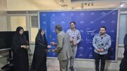 ببینید | تجلیل مدیرکل راه و شهرسازی خوزستان از خبرنگاران صدا و سیمای مرکز خوزستان به مناسبت روز خبرنگار