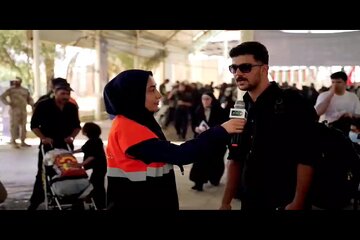 ویدیو | رضایت زائران؛ ثمره خدمت خالصانه در مرز خسروی