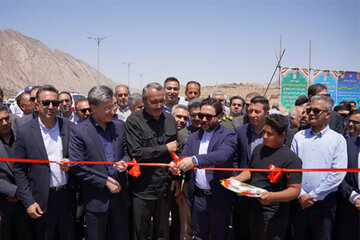 افتتاح ۱۱.۵ کیلومتر بزرگراه جهرم-لار-بندرعباس با اعتباری بالغ بر ۹۲۰۰ میلیارد ریال