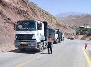 ببینید | گشت کنترل و نظارت ناوگان حمل و نقل عمومی در محور الموت توسط راهداران الموت در استان قزوین