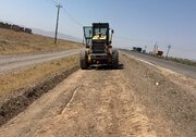 ببینید | عملیات اصلاح شیب شیروانی در آزادراه قزوین _ زنجان توسط راهداران شهرستان تاکستان در استان قزوین