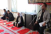 ببینید| گرامیداشت مشاور وزیر و رئیس فقید مرکز حراست وزارت راه و شهرسازی در مشهدمراسم گرامیداشت مشاور وزیر و رئیس فقید مرکز حراست وزارت راه و شهرسازی با حضور مدیران و مسئولان دستگاه‌های تابعه این وزارتخانه در خراسان رضوی برگزار شد.