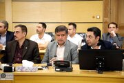 ببینید| مراسم تجلیل از دست‌اندرکاران احداث راه‌آهن میانه- اردبیل در شرکت ساخت و توسعه زیربناهای حمل و نقل کشور