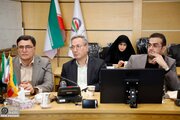 ببینید| مراسم تجلیل از دست‌اندرکاران احداث راه‌آهن میانه- اردبیل در شرکت ساخت و توسعه زیربناهای حمل و نقل کشور
