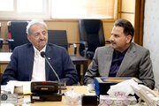 ببینید| مراسم تجلیل از دست‌اندرکاران احداث راه‌آهن میانه- اردبیل در شرکت ساخت و توسعه زیربناهای حمل و نقل کشور