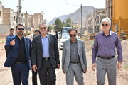 بازدید مدیرعامل سازمان ملی زمین و مسکن از اراضی و پروژه های مسکونی شهر سمنان