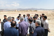 بازدید مدیرعامل سازمان ملی زمین و مسکن از اراضی و پروژه های مسکونی شهر سمنان