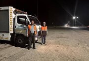 خدمت رسانی گشت‌های راهداری خراسان جنوبی در مسیر تردد زائران حرم رضوی