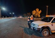 خدمت رسانی گشت‌های راهداری خراسان جنوبی در مسیر تردد زائران حرم رضوی