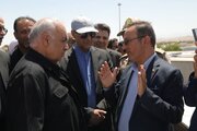 ببینید| بازدید مدیرعامل شرکت ساخت و توسعه زیربناهای حمل و نقل کشور از پایانه مرزی لطف‌آباد
