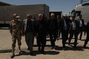 ببینید| بازدید مدیرعامل شرکت ساخت و توسعه زیربناهای حمل و نقل کشور از پایانه مرزی لطف‌آباد