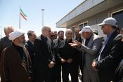 ببینید| بازدید، مدیرعامل شرکت ساخت و توسعه زیربناهای حمل و نقل کشور از پایانه مرزی لطف‌آباد