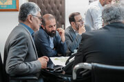 ببینید|جلسه دکتر کاظمیان معاون شهرسازی و معماری با آقای حسین پور نماینده پیرانشهر