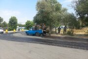 ببینید | ادامه عملیات روکش آسفالت محور روستایی لشگر آباد به عباس آباد در شهرستان چهارباغ