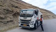 ببینید/ نظارت بر ناوگان حمل و نقل عمومی(کالا) توسط راهداران الموت در استان قزوین