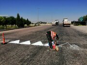 ببینید/ آشکارسازی سرعتکاه‌های محور بوئین زهرا_دانسفهان توسط راهداران بوئین زهرا در استان قزوین