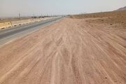 ببینید| عملیات شانه سازی محور ماهدشت اشتهارد حوزه راهداری شهرستان اشتهارد