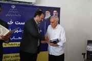 تجلیل مجتبی دائی‌دائی، مدیرکل راه و شهرسازی استان قزوین، از اصحاب رسانه