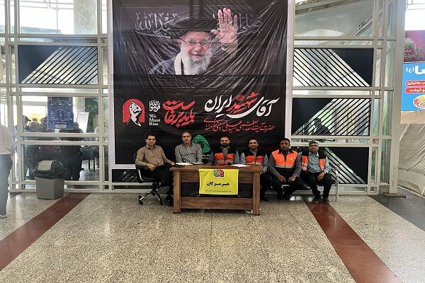 استقرار تیم نظارت اداره کل راهداری و حمل. جاده ای استان  هرمزگان در مشهدمقدس  برای تسهیل بازگشت زائران