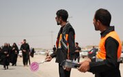 برپایی ایستگاه خدمت‌رسانی راهداری و حمل‌ونقل جاده‌ای خراسان جنوبی به زائران حرم رضوی