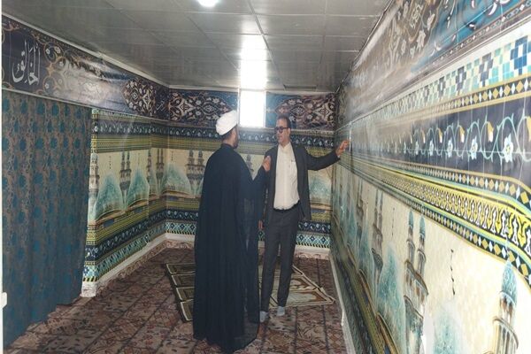 بازدید از نمازخانه‌های بین‌راهی جنوب کرمان در راستای ترویج فرهنگ نماز