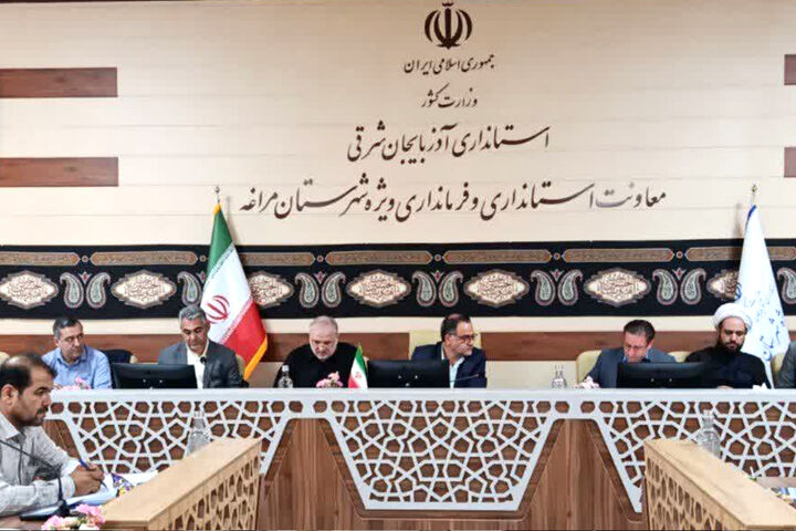 برگزاری جلسه شورای مسکن شهرستان مراغه با محوریت هم‌افزایی دستگاه‌های اجرایی
