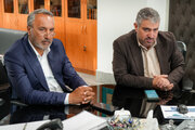 ببینید | دیدار معاون شهرسازی و معماری وزیر راه و شهرسازی با رئیس کمیسیون عمران مجلس شورای اسلامی
