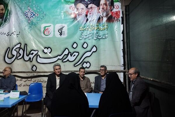 برپایی پنجمین میز خدمت اداره کل راه و شهرسازی سیستان و بلوچستان در اجتماعات مردمی اقتدار
