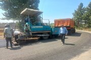ببینید|عملیات روکش آسفالت محور روستایی لشگر آباد به عباس آباد در شهرستان ساوجبلاغ