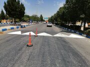 ببینید/ آشکارسازی سرعتکاه‌های محور بوئین زهرا_دانسفهان_شال توسط راهداران بوئین زهرا در استان قزوین