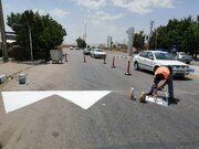 ببینید/ آشکارسازی سرعتکاه‌های محور بوئین زهرا_دانسفهان_شال توسط راهداران بوئین زهرا در استان قزوین
