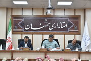 چهارمین جلسه کارگروه امور زیربنایی استان سمنان