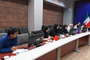 نشست خبری مدیر کل راه و شهرسازی استان بوشهر با اصحاب رسانه.