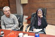 نشست خبری مدیر کل راه و شهرسازی استان بوشهر با اصحاب رسانه.