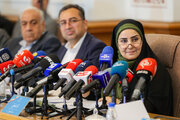 ببینید| نشست خبری فرزانه صادق وزیر راه وشهرسازی با خبرنگاران (2)