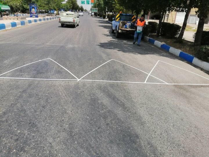 ببینید/ آشکارسازی سرعتکاه‌های محور بوئین زهرا_دانسفهان_شال توسط راهداران بوئین زهرا در استان قزوین