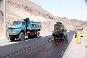 ببینید|عملیات روکش آسفالت محور اشتهارد ،ایپک در شهرستان اشتهارد