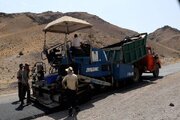 ببینید|عملیات روکش آسفالت محور اشتهارد ،ایپک در شهرستان اشتهارد