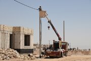 پیشرفت مسکن کارگری استان یزد به روایت تصویر