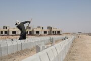 پیشرفت مسکن کارگری استان یزد به روایت تصویر