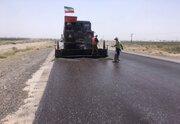 ببینید/ پروژه روکش آسفالت حفاظتی محورهای شریانی استان کرمان