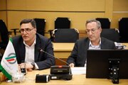 دیدار هوشنگ بازوند، مدیرعامل شرکت ساخت و توسعه با محمدمهدی فرودین نماینده مردم فیروزآباد، قیر و کارزین و فراشبند در مجلس شورای اسلامی