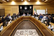 دیدار هوشنگ بازوند، مدیرعامل شرکت ساخت و توسعه با محمدمهدی فرودین نماینده مردم فیروزآباد، قیر و کارزین و فراشبند در مجلس شورای اسلامی