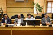 دیدار هوشنگ بازوند، مدیرعامل شرکت ساخت و توسعه با محمدمهدی فرودین نماینده مردم فیروزآباد، قیر و کارزین و فراشبند در مجلس شورای اسلامی