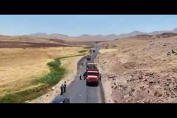 ویدیو | بهسازی و روکش آسفالت راه روستایی کبوده علیا کرمانشاه